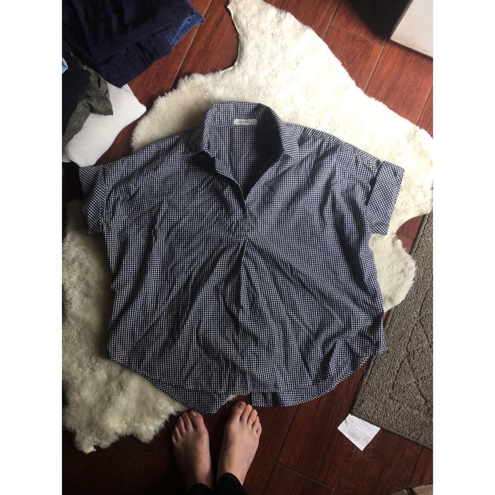 Mod Ref Gingham Blouse - image 1